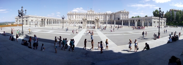 Panoramica Palacio Real
